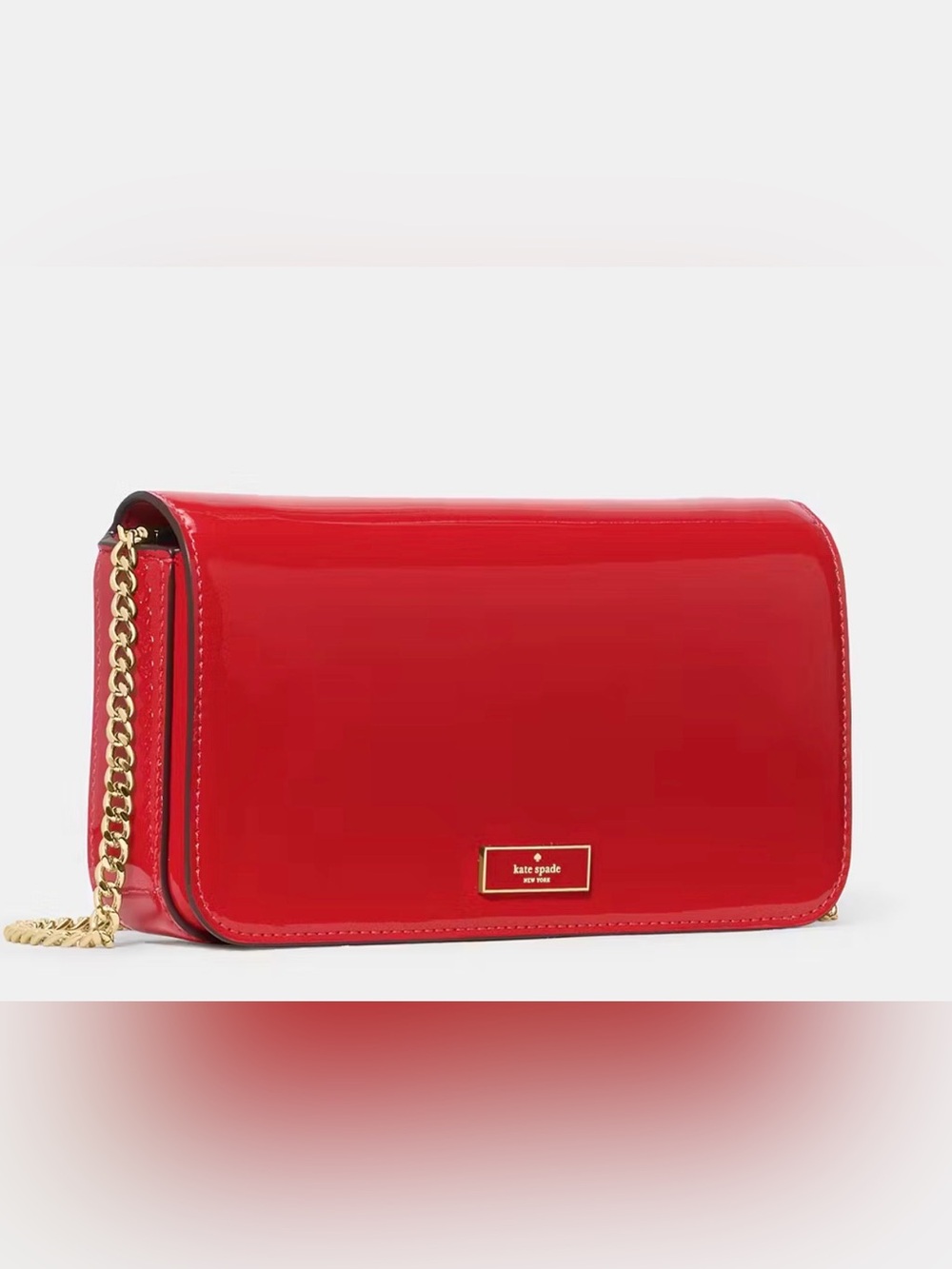 Final Price Drop New Kate Spade Bridget Mini Patent Crossbody - Picture 2 of 5